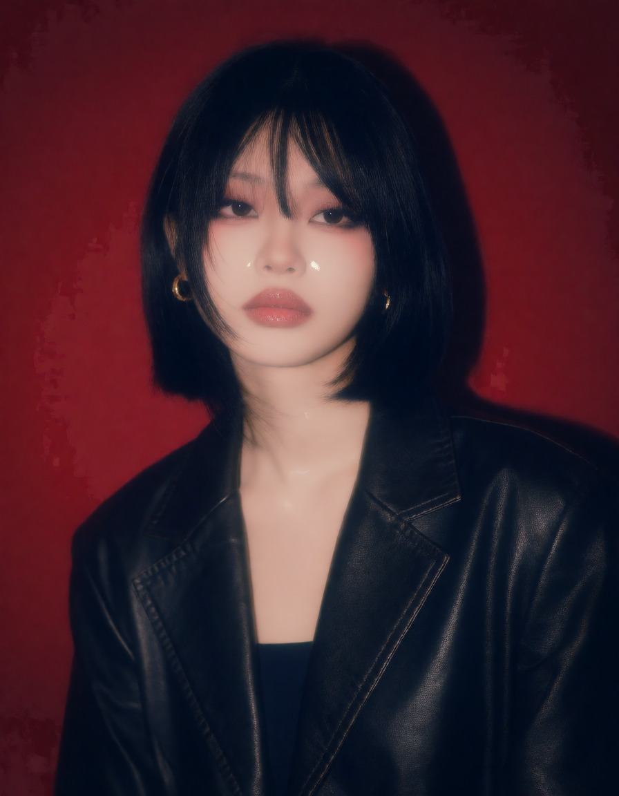 BloomGirls UltraRealism — Long exposure on red · seed 73041 at +1.5